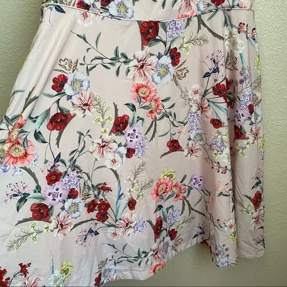 City Chic Blush Floral Daytime Diva Dress size 20 - Picture 6 of 12